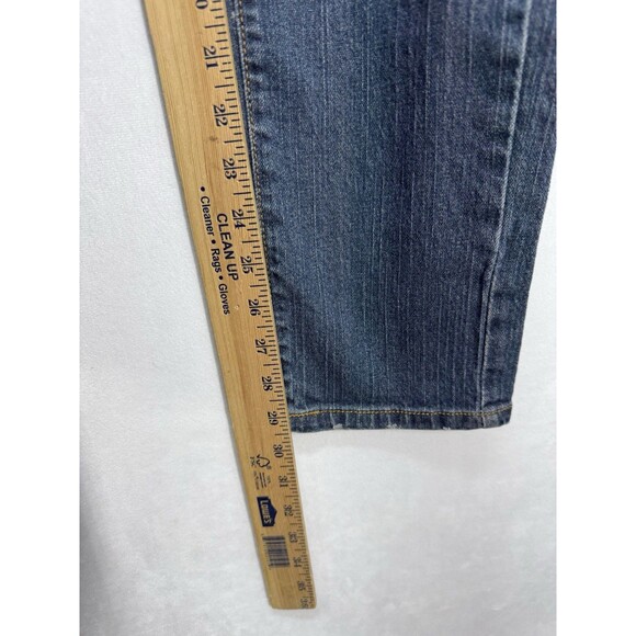 Garnet Hill Signature 5-pocket Slim Jeans Women’s 6 Blue Medium Wash Stretch - Picture 9 of 11